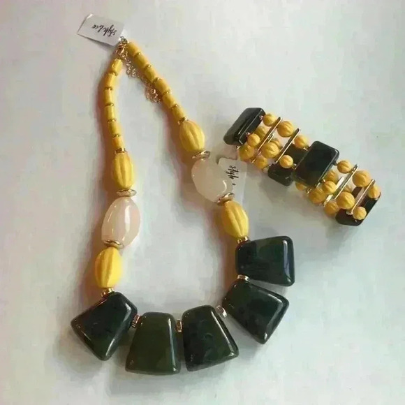 Style & Co new Gold double row beaded bracelet - Picture 8 of 8